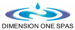 Dimension One Spas Hot Tubs Logo
