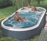 Dimension One AquaFit Swim Spas