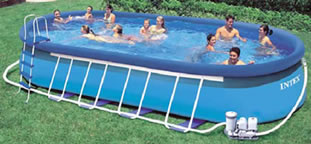 Easy Set Above Ground Portable Swimming Pool